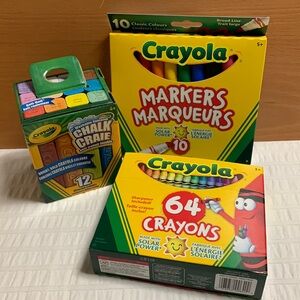 Crayola Bundle - Markers, Crayons & Chalk